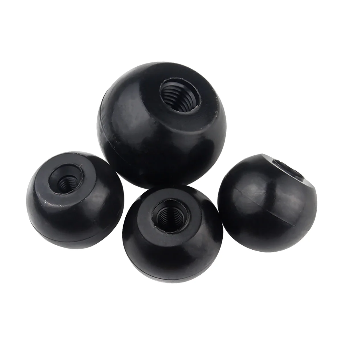 

M6M8M10M12 Bakelite Round Ball Head Handle Nut Machine Tool Knob Handwheel