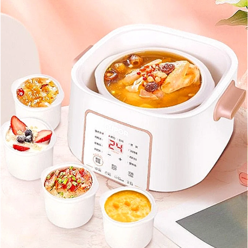 

Домашняя электрическая кастрюля для тушения. Полностью автоматический. Неограниченный. Высокая термостойкость. Горшок пищевой добавки.