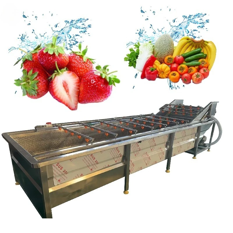

Industrial Bubble Washing Machine for Vegetable Wash Basin and Commercial Fruits Washer