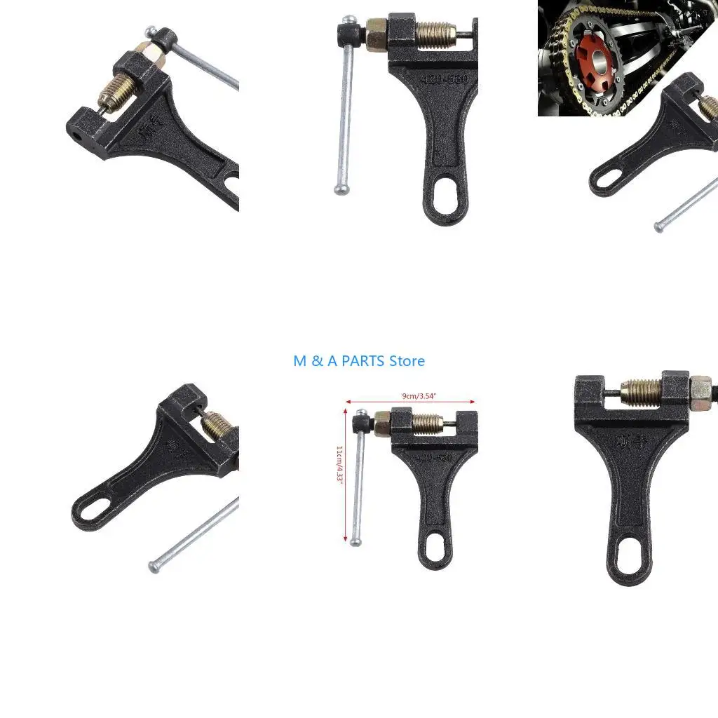 U1JF Cycle Rep Tool Motorcycle Chains Extractor Cutter 420-530 Chain Breaker Tools