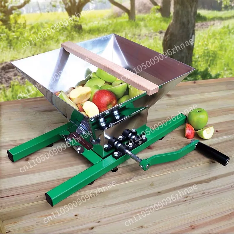 European Hand-Cranked Stainless Steel Fruit And Vegetable Grinder Manual Hard Grape  Crusher Eco-Friendly Kitchen Tool