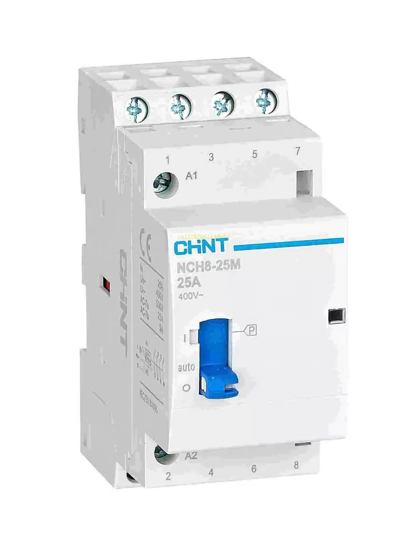 CHINT NCH8-M وحدات المقاولين مع التشغيل اليدوي 16A-63A NCH8-16M 20M 25M 32M 40M 63M AC 24V 110V 230V 20A 25A 40A 63A NCH8