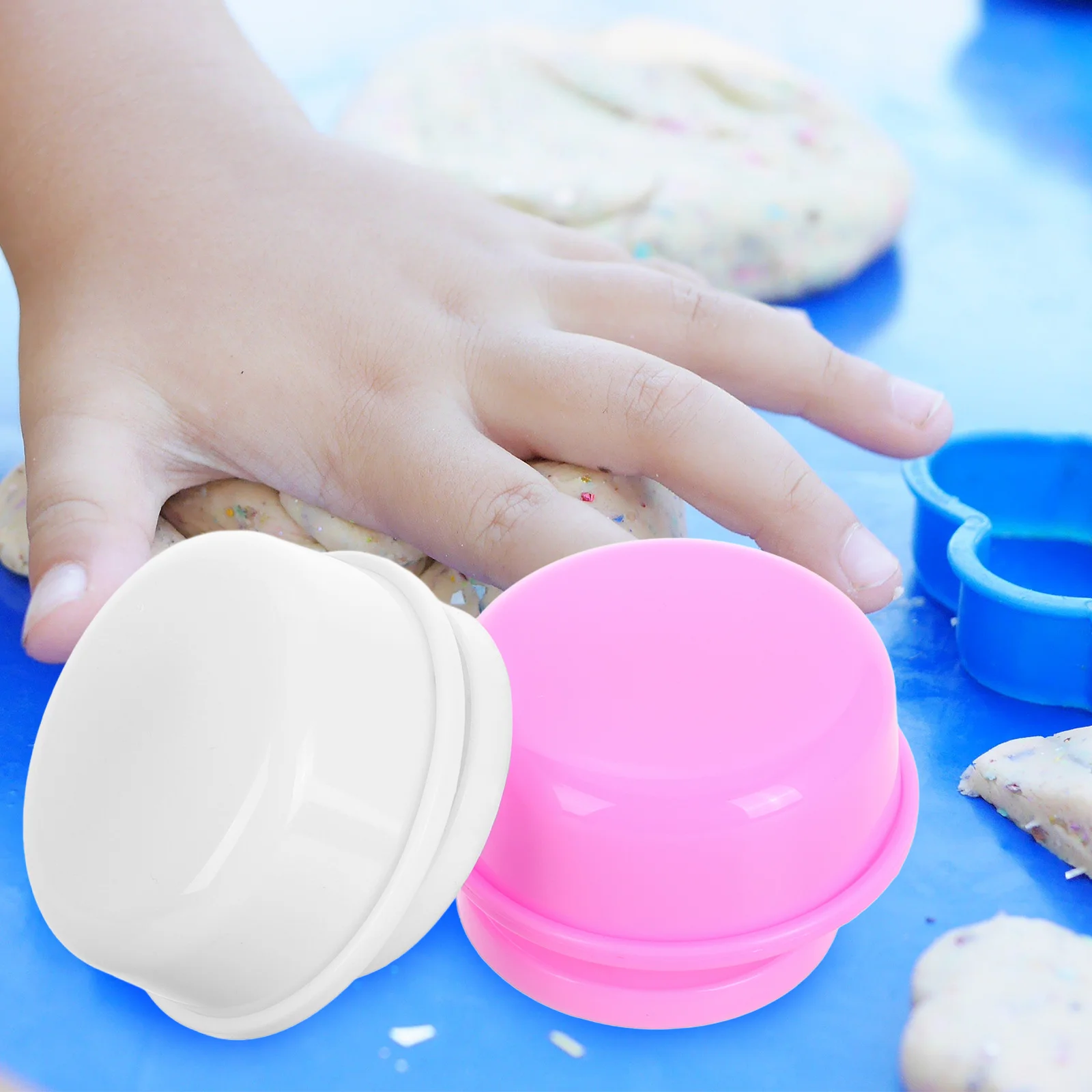 2pcs Music Box Base Diy Rotatable Replacement Part Decorative Platform For Musical Box Projects Accessories Building Clay Stand