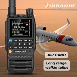 TIDRADIO H3 Long Range Walkie Talkies Wireless Programming Air Band Handheld Tow Way Radio Frequency Copy Wireless Station HAM