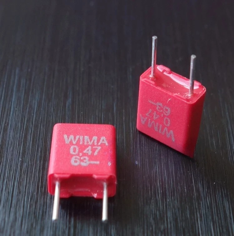50pcs  Condenser 0.47μF 474 470N Film Capacitor Series for WIMA