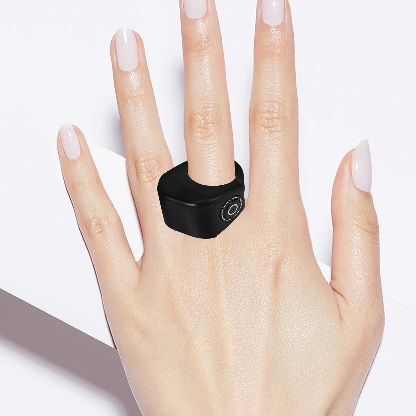 

Smart Counting Ring Waterproof Digital Finger Counter Alarm System Ideal for Fitness Tracking Prayer Sports Durable Rechargeable