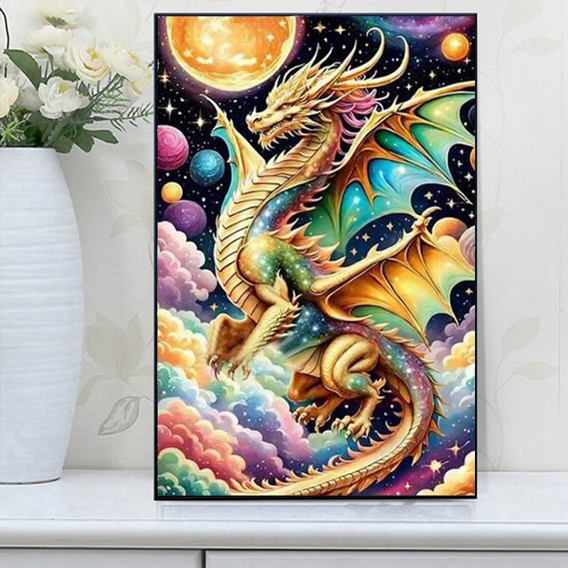 Full Crystal Diamond Embroidery Horse Lion DIY Diamond Painting Tiger 100% Fairy Dust Drill Mosaic Cross Stitch Kit Home Decor