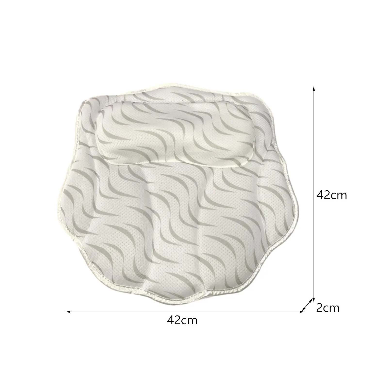 Almohada de baño, almohada para bañera, reposacabezas, almohada para bañera, cojín para bañera para apoyar la cabeza, la espalda, los hombros y el cuello
