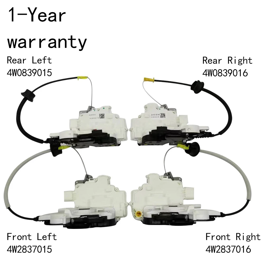 Door Lock Actuator right-hand drive 4W2837015 4W2837016 4W0839015 4W0839016 For Bentley FLYING SPUR