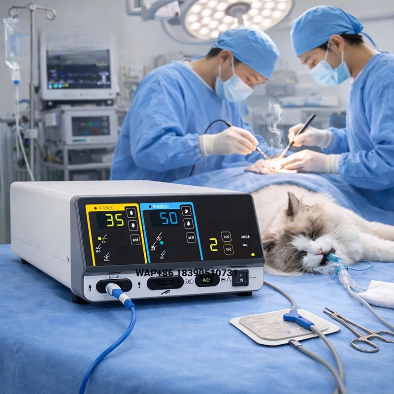 Five operating modes of medical apparatus Bipolar surgical electrocautery, veterinary electrosurgical equipment