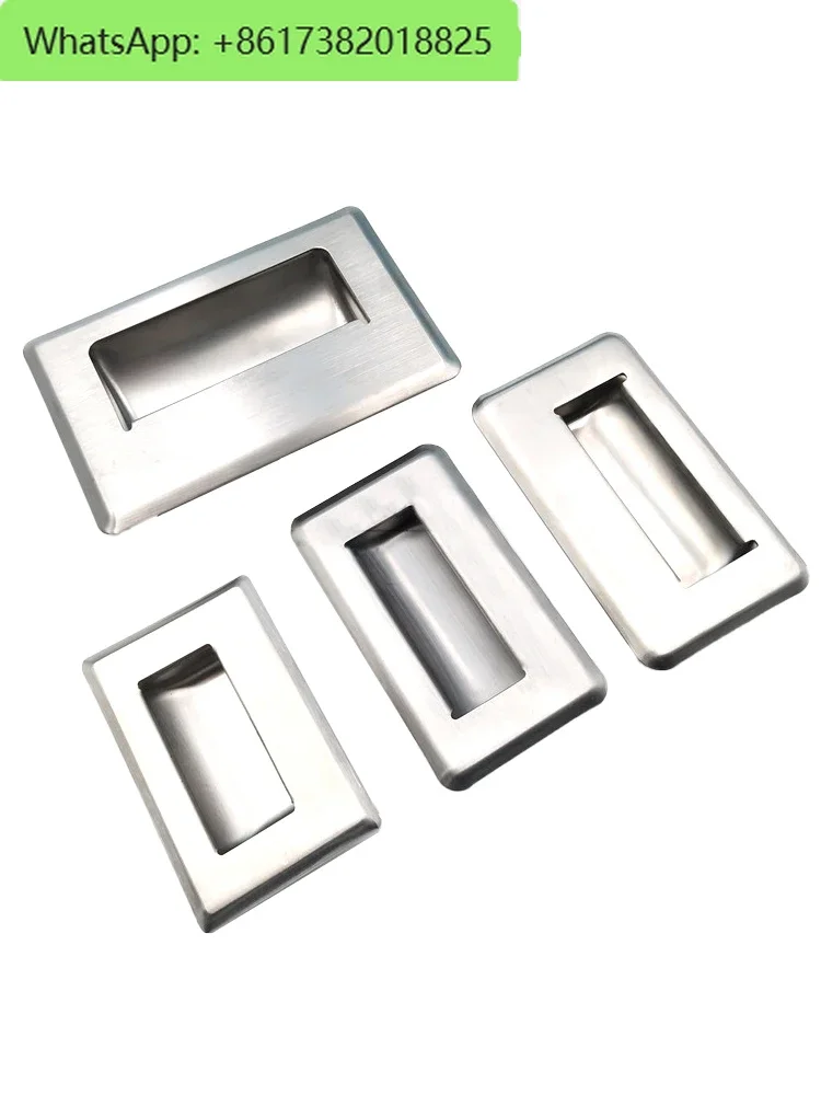 4Pcs  UWUAN94/109.5/138-N Handle 304 stainless steel handle with recessed concealed handle