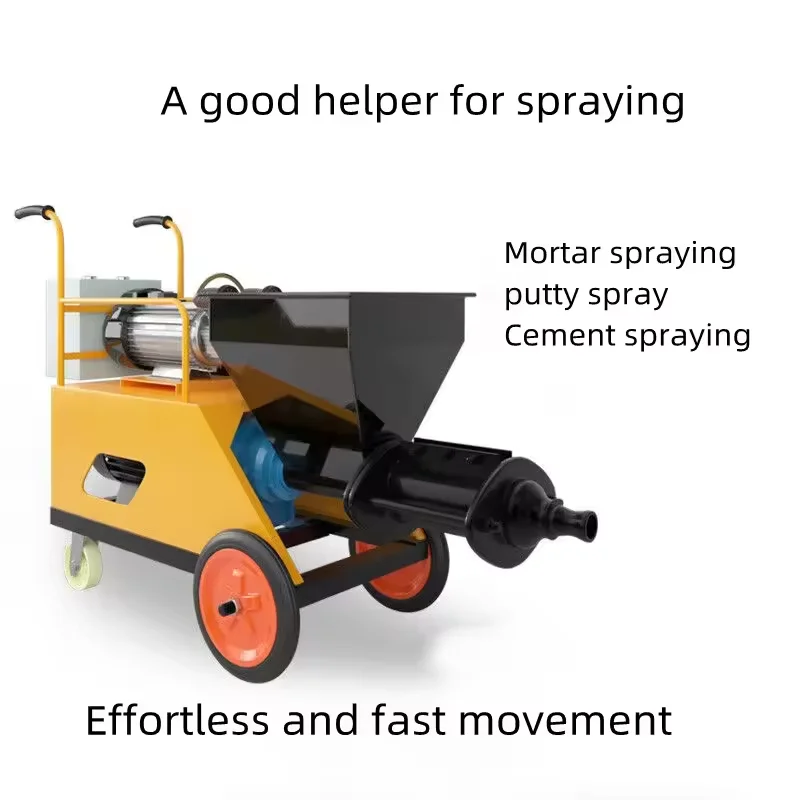 Automatic Sand Cement Mortar Pump Machine/Mortar Plaster Spraying Machine