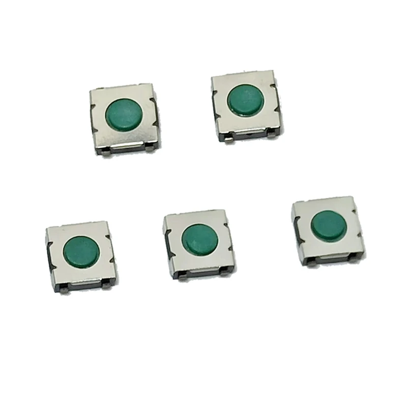 F3KE 4Pin SMD Waterproof Silicone Tactile Switch 6x6mm 4P Micro Push Button Tactile Switchs Blue Dot Microswitch