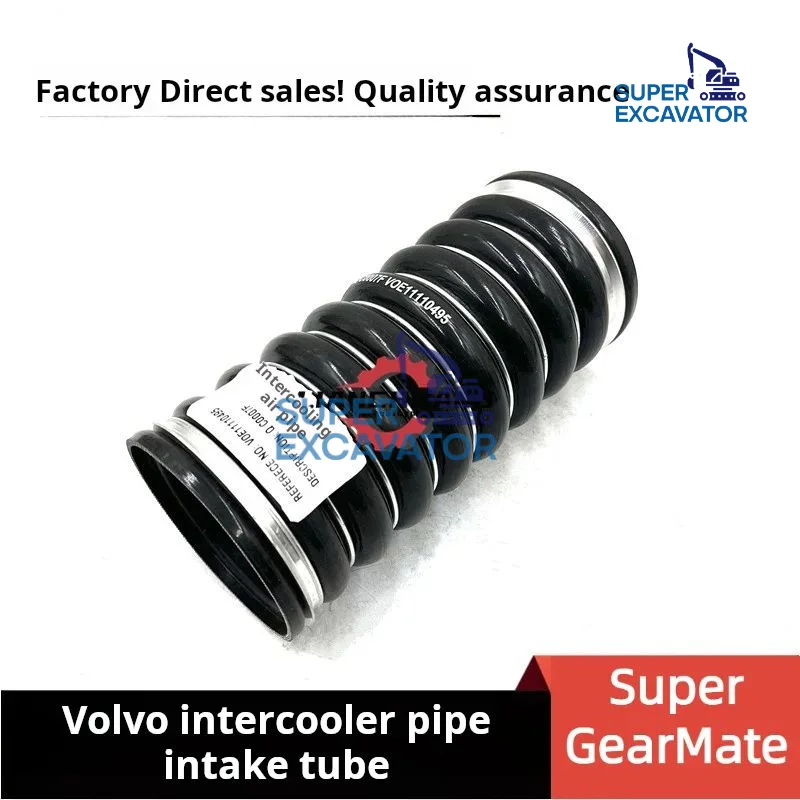 For Vo-lvo ec EC210B EC240 EC290 EC360B Engine intercooler pipe intake tube bellows excavator Parts