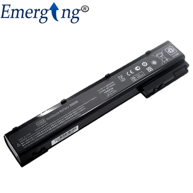 8เซลล์14.8V แบตเตอรี่แล็ปท็อปใหม่สำหรับ HP EliteBook 8560W 8760W 8570W HSTNN-LB2P VH08XL