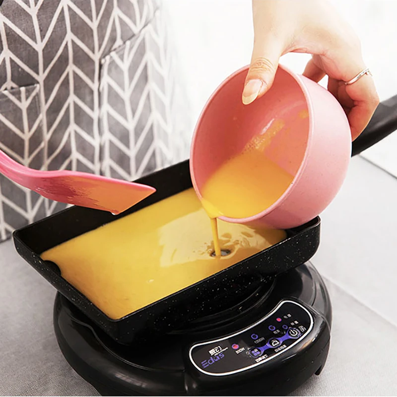 Frying Pan Tamagoyaki Omelette Non-Stick Pan Fry Egg Pan Pancake Kitchen Pot Maker Breakfast Pot Mini Cook