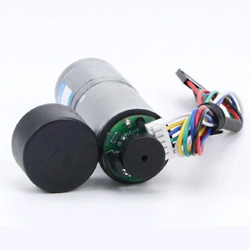 Motoriduttore cc da 25mm con Encoder 6v 12v 24v JGA25- 370B velocità regolabile Can CW CCW regolazione della velocità motore di piccole dimensioni