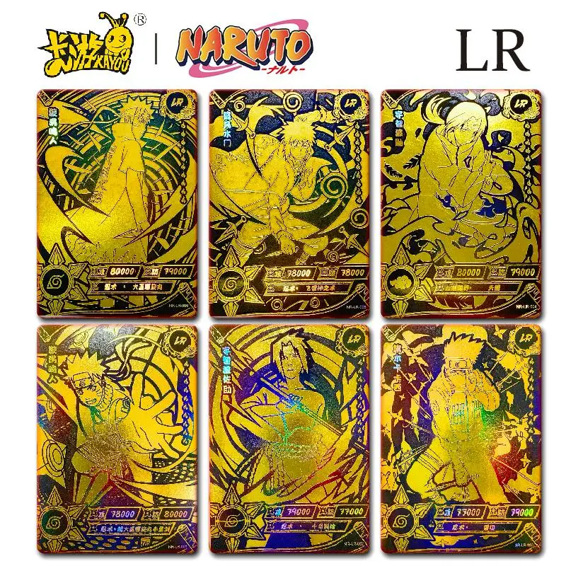 

Kayou Naruto Genuine Lr-Series Anime Characters Uzumaki Naruto Namikaze Minato Uchiha Itachi Collection Card Birthday Gift