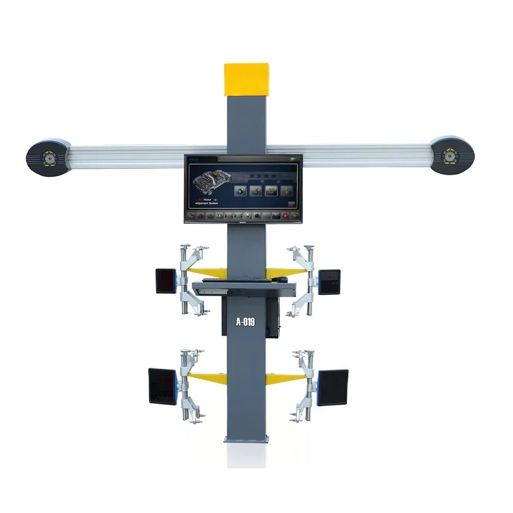Hot Sell Good Quality Eiland A-019 3D Four Wheel Aligner with LED Display 200rpm Tyre Balancer 220V Desktop Automotive Use
