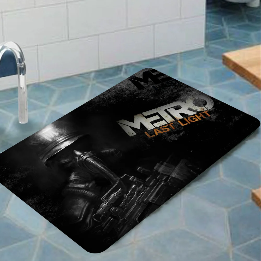 Metro Exodus Hallway Carpet Non-Slip Laundry Room Mat Laundry Decor Balcony Child Living Room Bedside Area Rugs