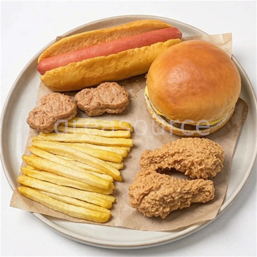 Fotografi Food - Conjunto de Modelos Artificiais para Exibição