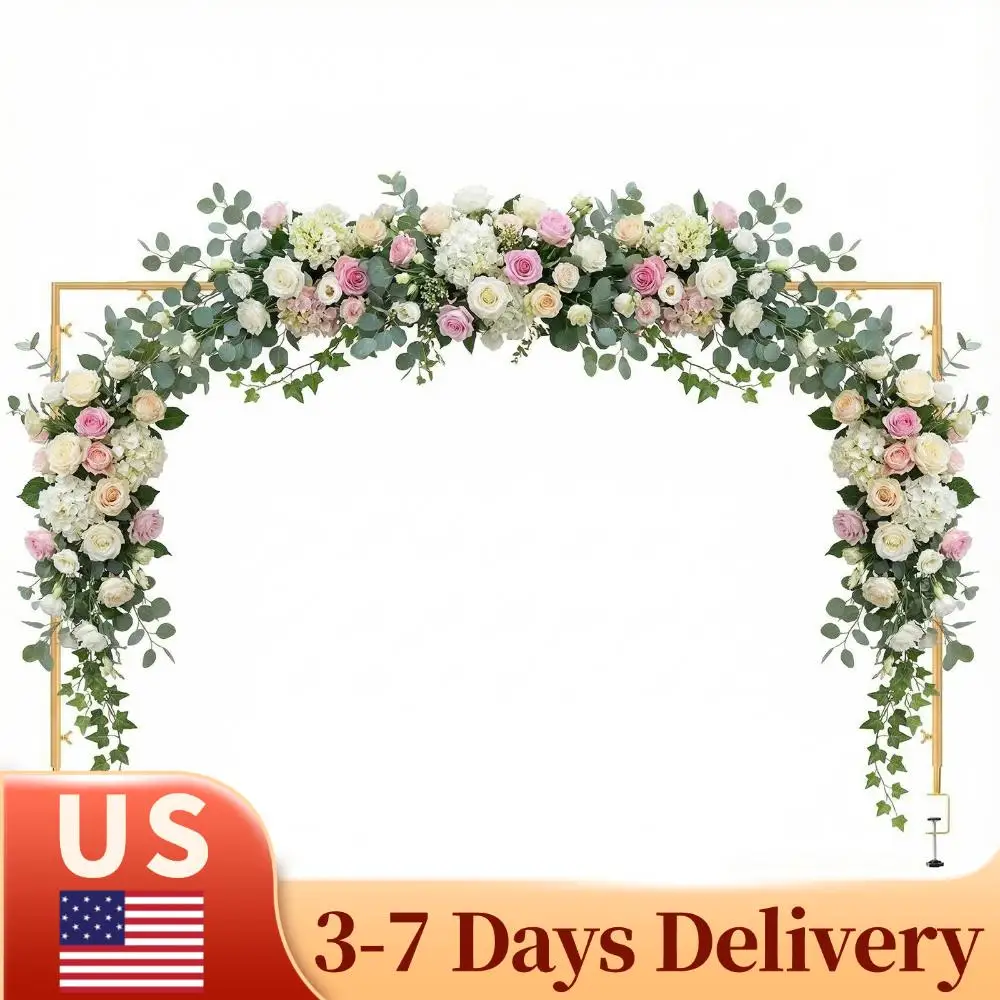 

Настольная арочная подставка для фона, регулируемая по высоте 110-140 см, по длине 116-254 см, с зажимами, для рождественских вечеринок