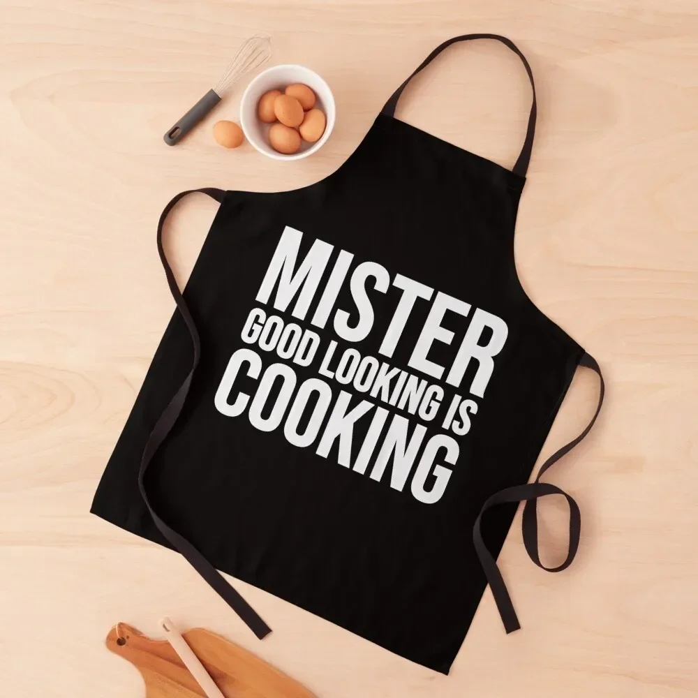 

Mister Good Looking is Cooking, забавный кулинарный подарок для мужчин, парня, мужу, дяди Фартук Женщина Кухня Женский Кухонный фартук