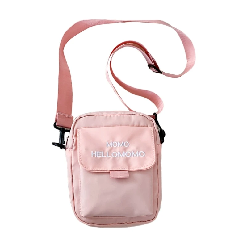 Borsa a tracolla piccola da donna Borsa da scuola per studenti Borsa a tracolla casual in stile giapponese E74B