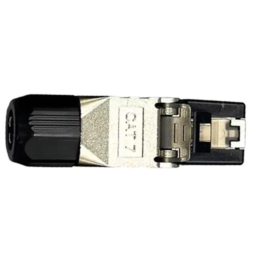 

Automatic Crimping Cable Connector 10Gbps Transmission About 6 X 7 X 7 Cm CAT7 Network Connector 10Gbps Transmission