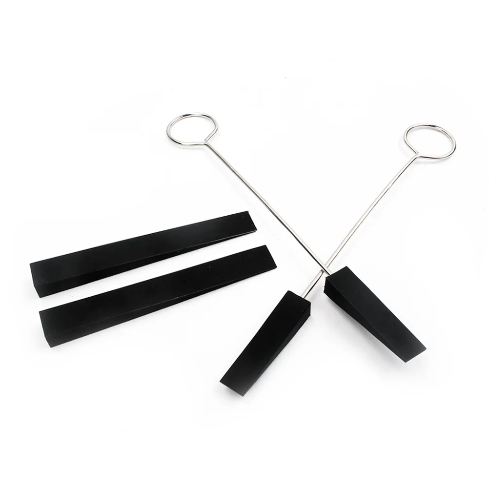 

4 PCS/ Piano Repair Parts Tuning Instrument Musical Fork Mute Tool Set Tools Kit Accessories