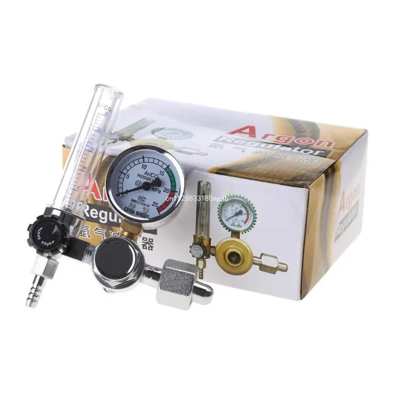 Argon CO2 Regulators Gauges Gas Welding Regulator 0-25MPa Zinc Alloy & Plastic Dropship