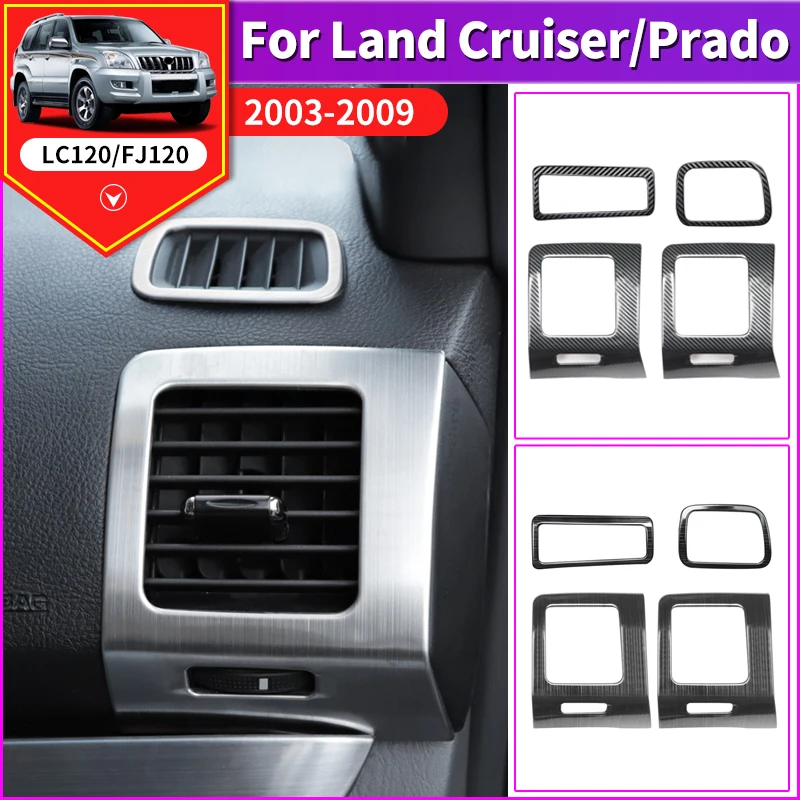 

For 2003-2009 Toyota Land Cruiser Prado 120 decoration upgrade air conditioning outlet patch Lc120 modification accessories