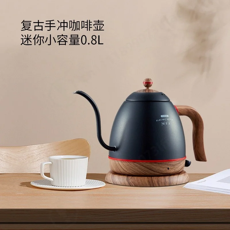 Stainless Steel Gooseneck Electric Kettle - Pour Over Coffee Tea Pot Fine Spout Fast Heating Water Boiler for Home Office