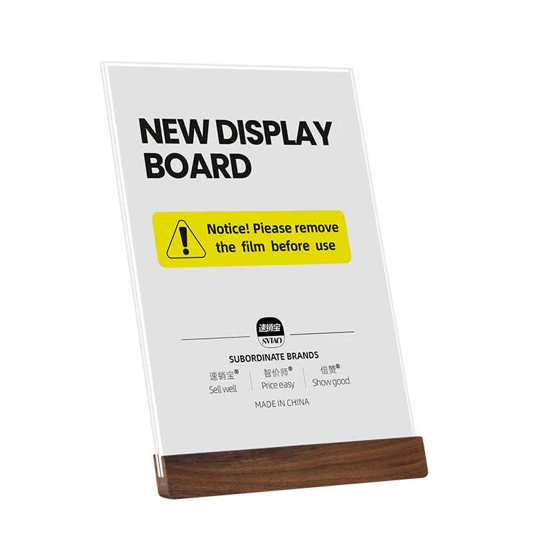 Picture 7: A4 210×297mm Honor Certificate Frame Wooden display frame Transparent Acrylic Patent Display Frame Certificate of Honor