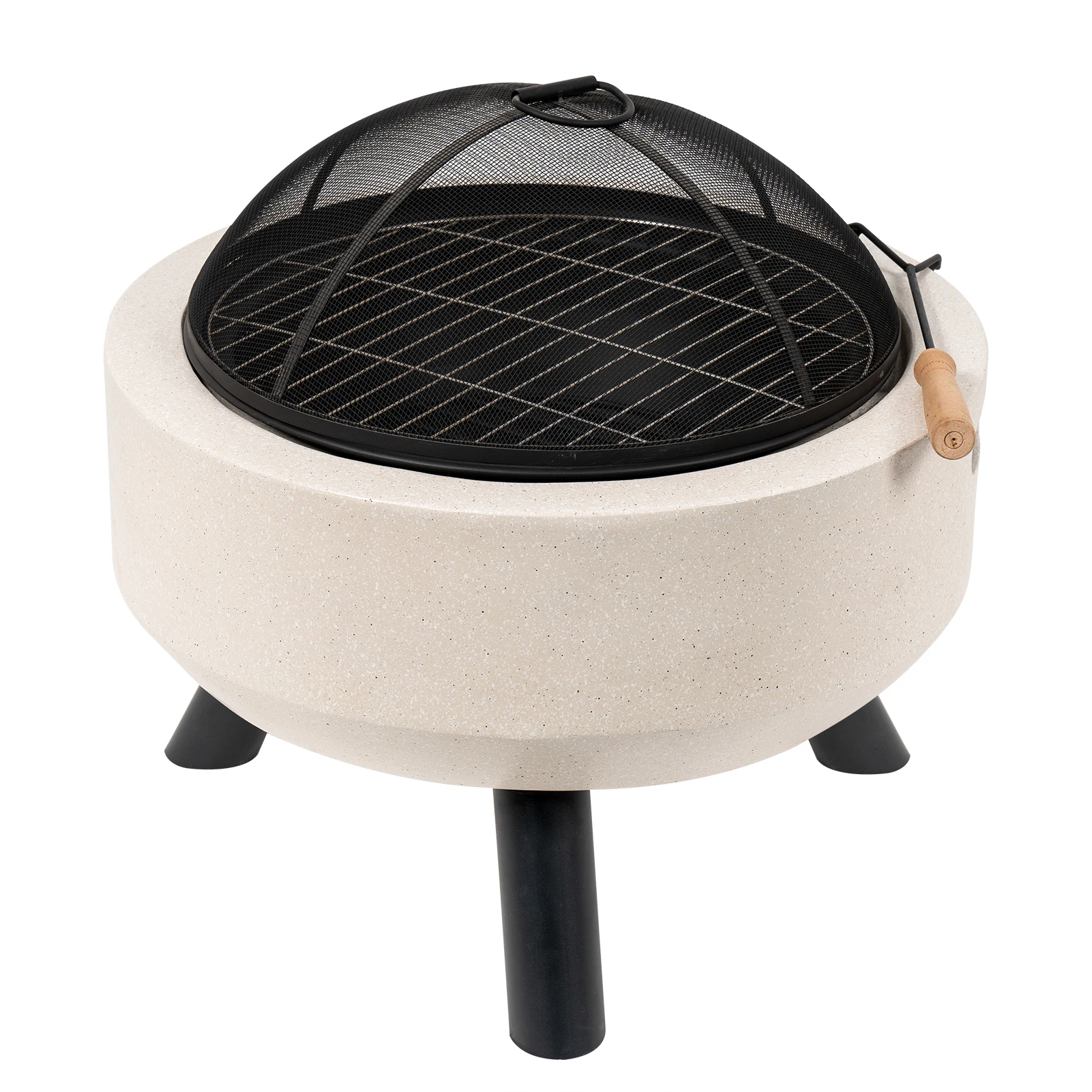 Wholesale Outdoor Garden Patio Corten MGO Steel Firepit Carbon Wood Burning Bbq Camping Heater Chimenea Heizung Fireplace Oven