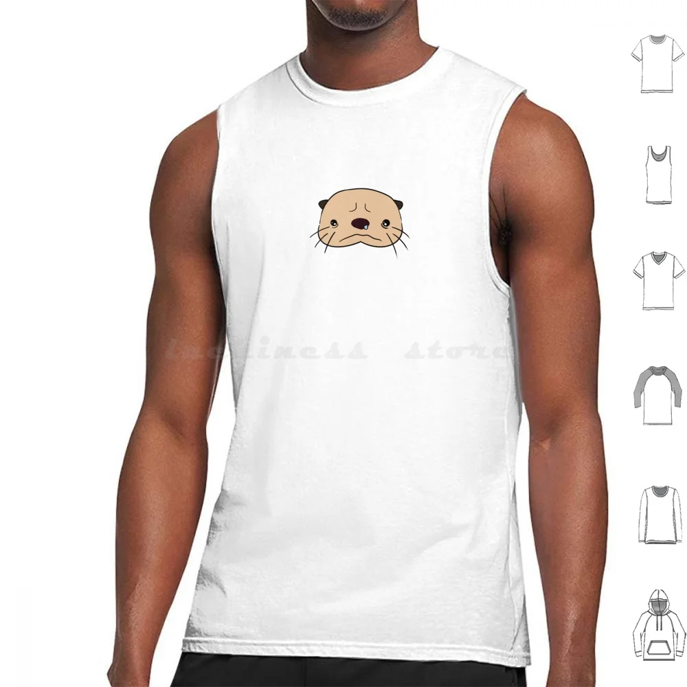 Sad Kevin Tank Tops Vest Sleeveless Otter Natural Habitat Natural Habitat Shorts Naturalhabitok