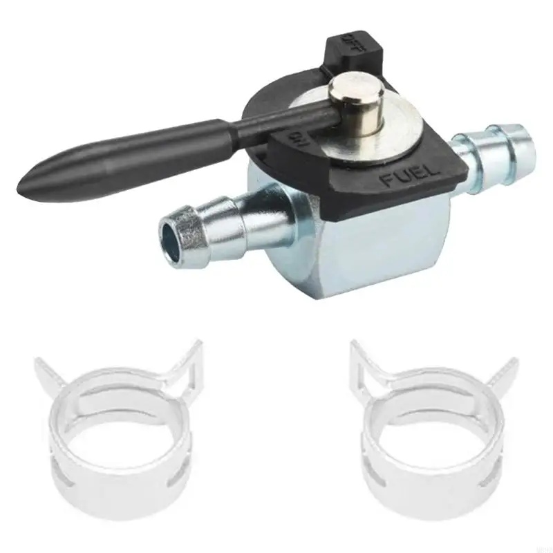 

Gas Shutoff Valves 1/4Inch Fuels Line Cut Off Replacement Hose Clamps Set