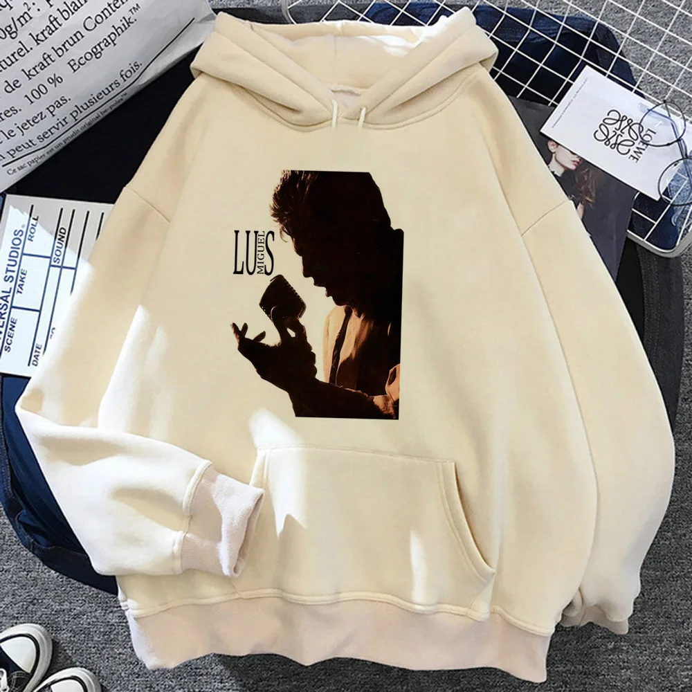 

Luis Miguel hoodies women aesthetic Kawaii funny y2k aesthetic Hooded Shirt Pullover women Fleece Pullover