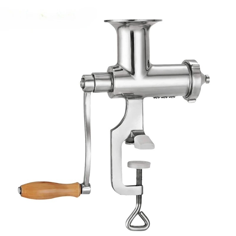 

100% Stainless Steel Wheatgrass manual juicer fruit citrus juice extrator