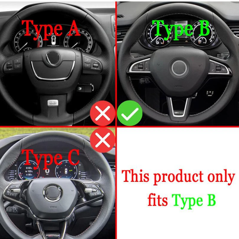 For Skoda Octavia A7 MK3 5E RS VRS Superb B8 Scala Karoq Kodiaq Car Steering Wheel Shift Paddle Extend Shifters Sticker DSG Gear