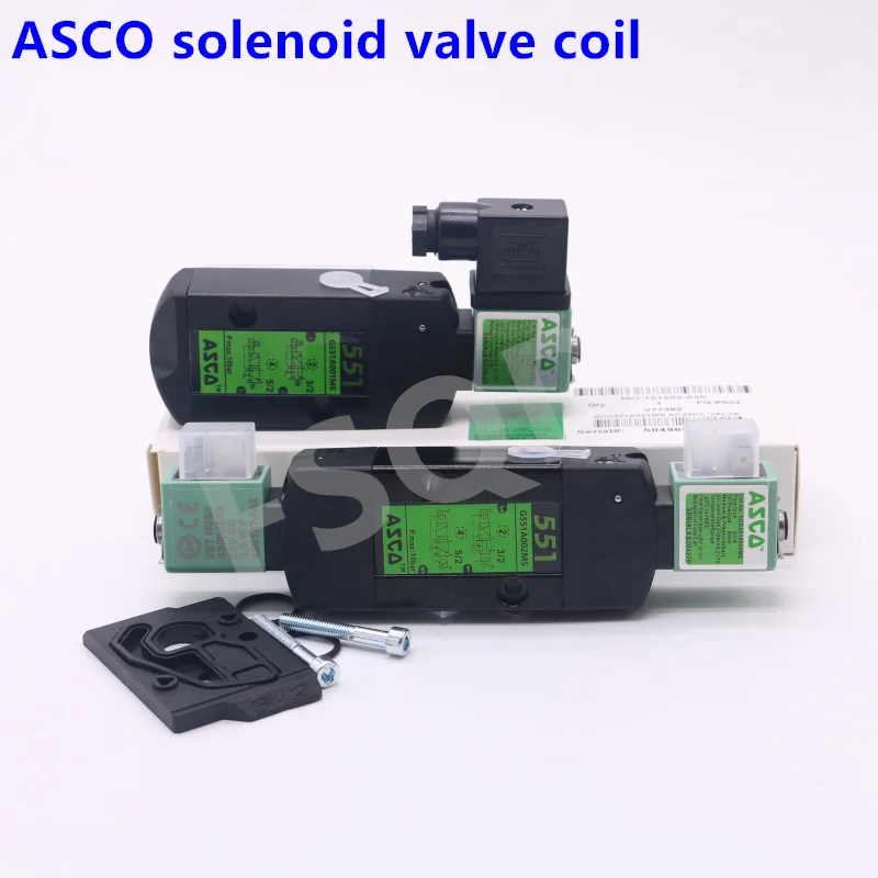 

Соленоидный клапан ASCO SCG551A017MS SCG551A001MS G551A002MS G551A017MS G551A018MS катушка