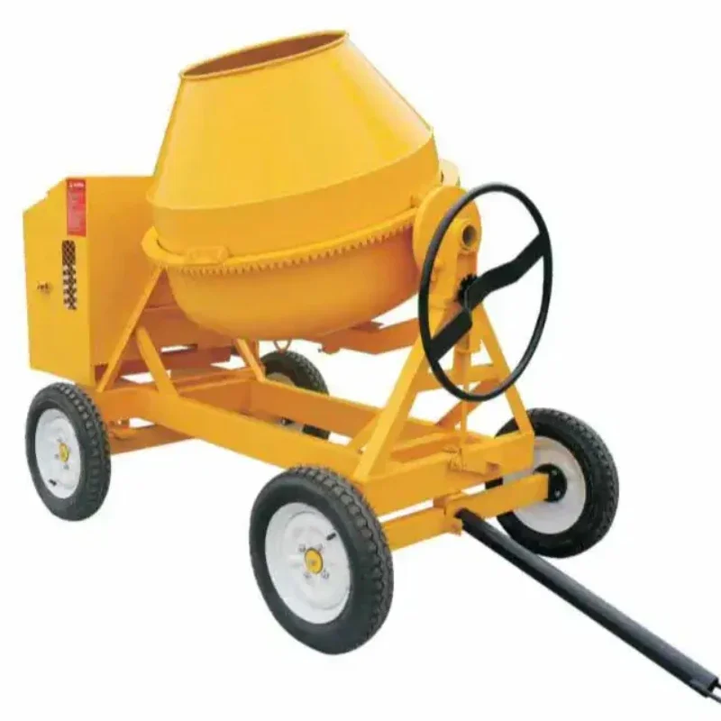 Durable diesel or gasoline engine concrete mixer mini drum capacity 350 400 500 700 liters construction