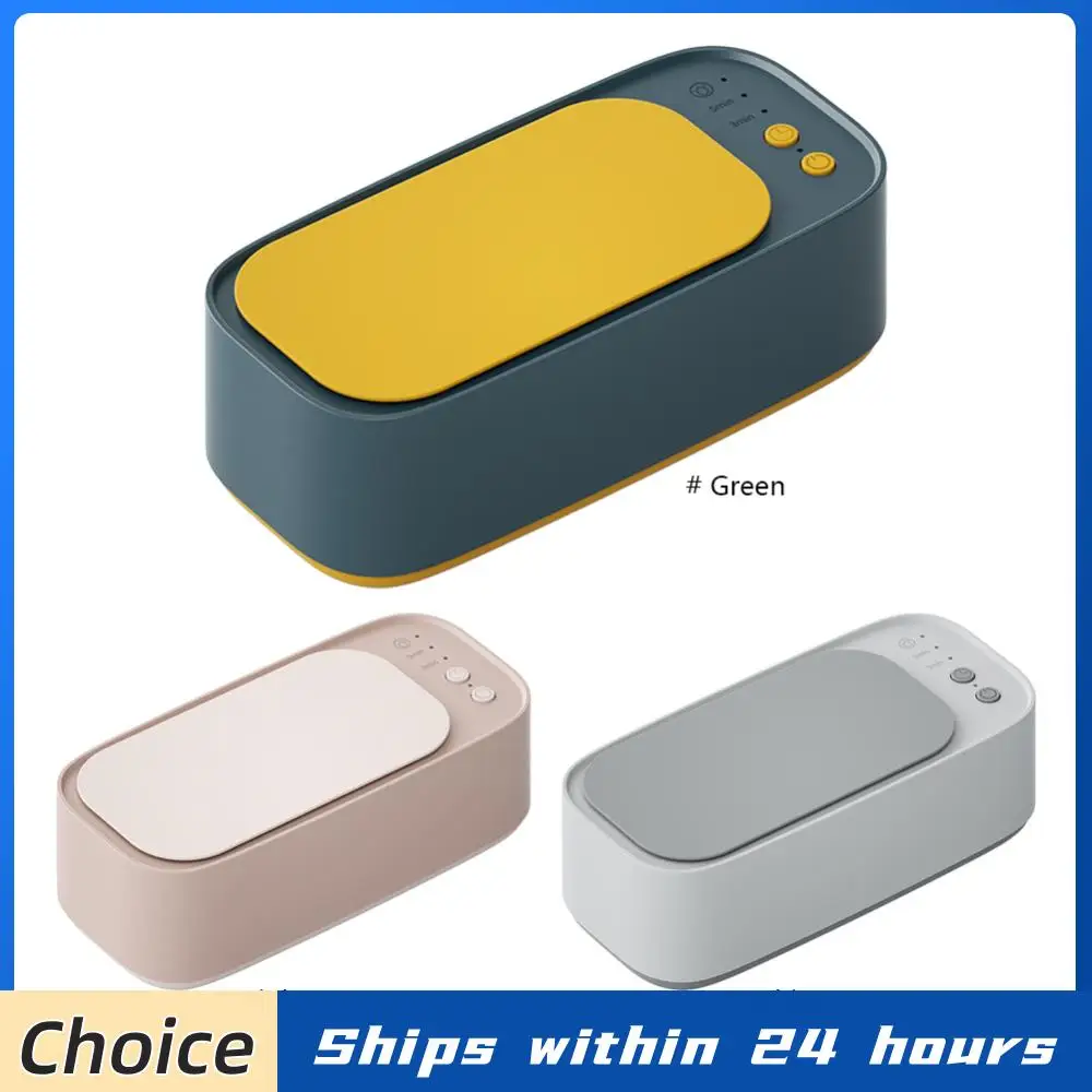 

Ультразвуковая чистящая машина с 3 режимами, 360-градусная очистка, 45 кГц, с емкостью 500 мл для очков/аппаратов для брекетов/расчесок/бритв/кистей для макияжа