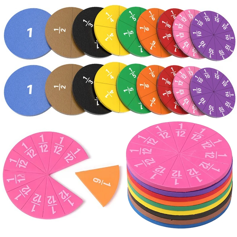 

9PCS/Set EVA Score Calculation Learning Disc Interactive Math Addition Subtraction Training Prop School Teaching Accessories ZYF