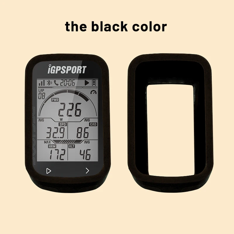 Silicone Protective Cover for IGPSPORT BSC100S IGS100S Bike Bicycle Computer With protective film