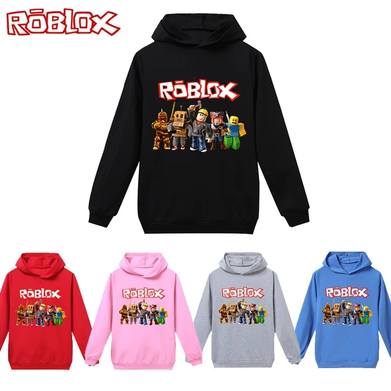 

Game ROBLOX Cartoon Children Costume Spring Boy Hoodie Kid Clothes Funny Hoodies for Teen Girls 2-14Y ROBLOX Baby Boy Sweatshirt