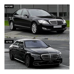 2024 New Trend upgrade s class w221 w221 upgrade w223 s63 body kit upgrade w221 to w222s63 amg