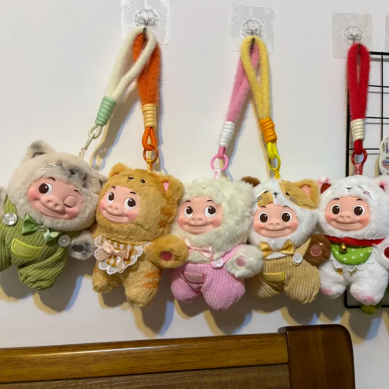 

Original Gg Bond Pig Mi Series Blind Box Kawaii Desk Decor Ornament Customized Toy Plush Pendant Doll Collectible Gifts