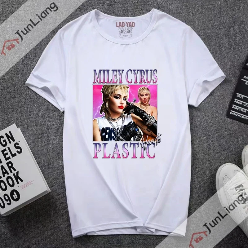 Miley Cyrus Shirt Bootleg Shirt Retro Shirt for Fan Miley Cyrus Unisex Graphic Y2k Clothing T Shirt for Men