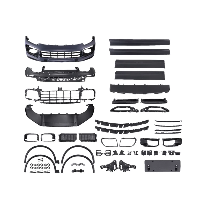 

Facelift for Porsches Cayenne 2018-2023 9Y0.1 Body Kit Low to High Turbos WO Tkt